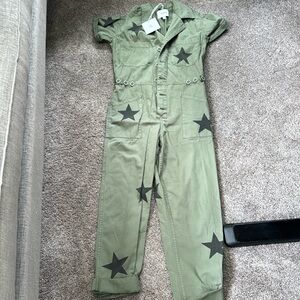 Pistola green jumpsuit, size XS